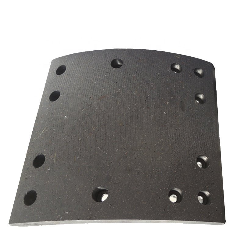 Europe Heavy Duty Truck Trailer Drum Brake Lining WVA 19036/19037 IL66 / IL67 Original Heavy Truck Shoe Brake Linings